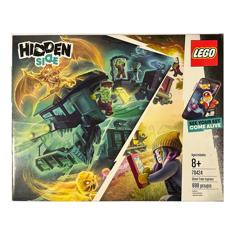 LEGO Hidden Side Ghost Train Express 70424 Interactive Augmented Reality Playset